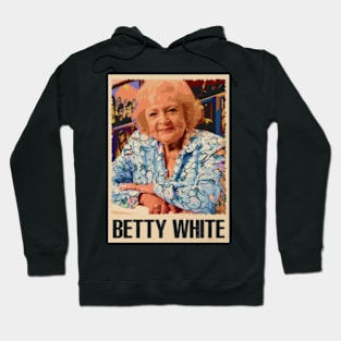 The Many Faces of Betty Iconic Roles and Smiles Tee Hoodie